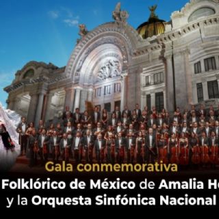 Cómo ver en vivo la gala por 90 años del Palacio de Bellas Artes con OSN y el Ballet Folklórico