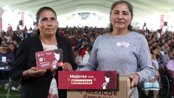 Entregan más de 3 mil tarjetas de Mujeres con Bienestar; ¿cómo queda el reparto por municipios en agosto?