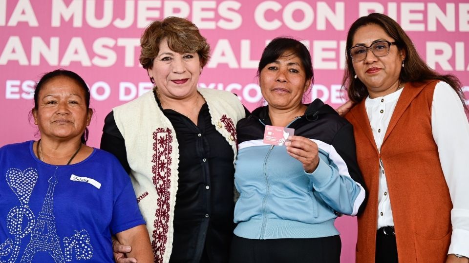 Hay 650 mil mujeres mexiquenses inscritas a Mujeres con Bienestar