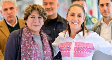 Evalúa Delfina Gómez con Claudia Sheinbaum avances en seguridad en Edomex 