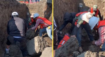 Derrumbe en Almoloya de Juárez deja varios lesionados y personas atrapadas hoy 4 de diciembre