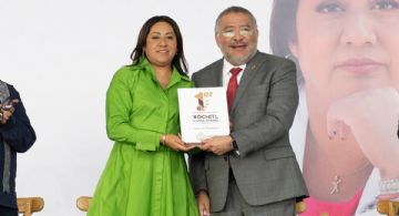 Alcaldesa de Chimalhuacán celebra informe de gobierno, con la Feria del Olivo y la aceituna 2025