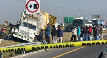 3 muertos y más de 15 lesionados provoca neblina en el Libramiento Bicentenario hoy 15 de febrero