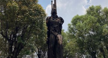 Rescatan el monumento al obrero en Naucalpan, “Oda de Hierro” ícono de la vocación industrial del municipio