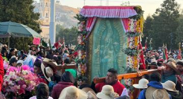 ¿Qué calles serán cerradas por la peregrinación de Toluca a la Basilica de Guadalupe del 23 al 25 de febrero?
