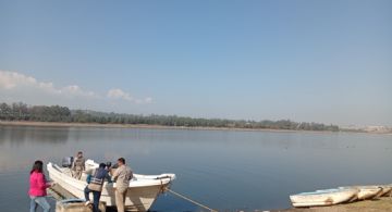 Avanza saneamiento del Lago de Guadalupe en Cuautitlán Izcalli tras retiro de lirio y basura