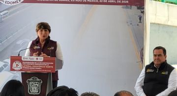 Avanza rescate del Periférico Norte con reapertura de tramo de 3.2 km con concreto hidráulico en Naucalpan
