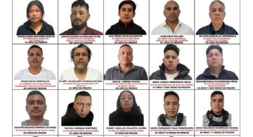 Suma Operación Enjambre mil 146 años de prisión contra 20 implicados en Edomex