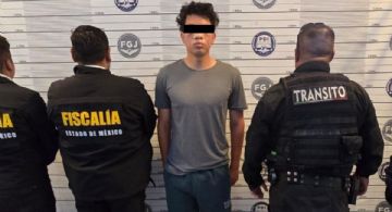 Kevin 'N' es ingresado a Penal de Chiconautla, acusado de atropellar a familia completa afueral del IMSS Tecámac
