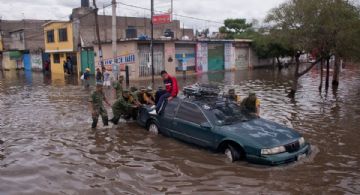 Ecatepec y Tlalnepantla, en alerta por lluvias: Colonias con riesgo de inundación en 2026