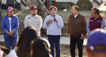 Participa Delfina Álvarez en Mega Jornada de Limpieza en Periférico Norte, a la altura de Cuautitlán Izcalli