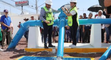 Aumenta Ecatepec suministro de agua de 30 a 85%; compromete 100% al término del año