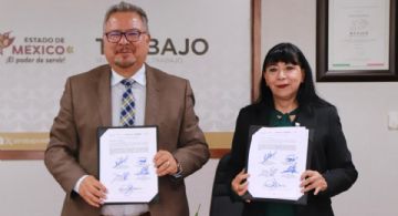 Firma EDOMEX convenio para que mujeres mexiquenses cuenten con espacios de trabajo seguros