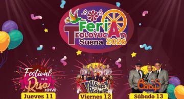 Presentan cartel oficial de la Feria Teoloyucan Suena 2026; habrá música, cultura y actividades familiares