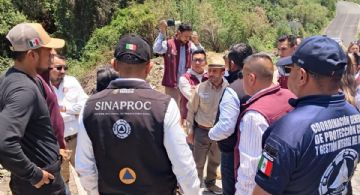 Supervisan Rutas de Evacuación dentro del Plan Operativo Popocatépetl