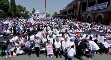 Miles de mexiquenses se reúnen en Tlalnepantla para escuchar rendición de cuentas de Claudia Sheinbaum