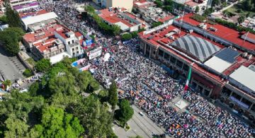 60 mil mexiquenses se reúnen para escuchar el mensaje de Claudia Sheinbaum hoy 31 de mayo