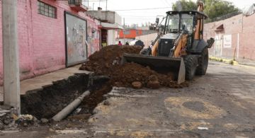 Continúan jornadas de reparación de fugas en Ecatepec