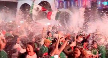 Celebran en calles de Tlalnepantla y Cuautitlán Izcalli el triunfo de la Selección Mexicana