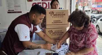Alimentación para el Bienestar EDOMEX entrega despensas a mujeres rezagadas en estos CEDIS en julio