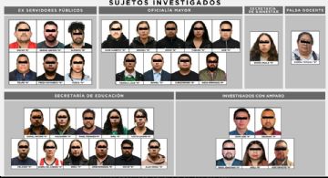 FGJEM ejerce acción penal contra 33 por red de plazas docentes irregulares