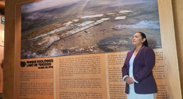Carmen de la Rosa destaca al Parque Ecológico Lago de Texcoco como un modelo de conservación, deporte y convivencia social